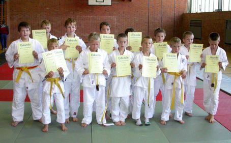 Judomannschaft 2002 